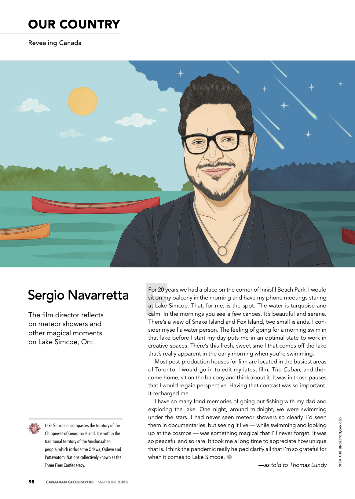 Canadian Geographic – Sergio Navarretta